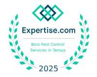 Expertise 2025 Best Pest Control Tampa badge